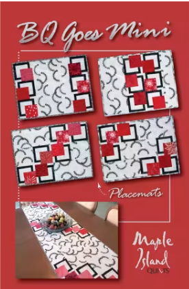 BQ Goes Mini, placemat pattern