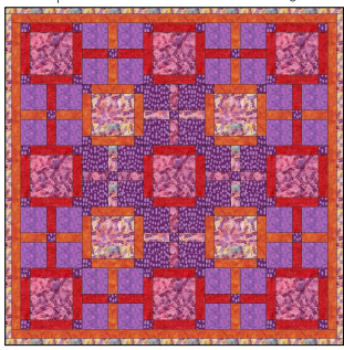 Backroads Quilt Pattern - downloadable