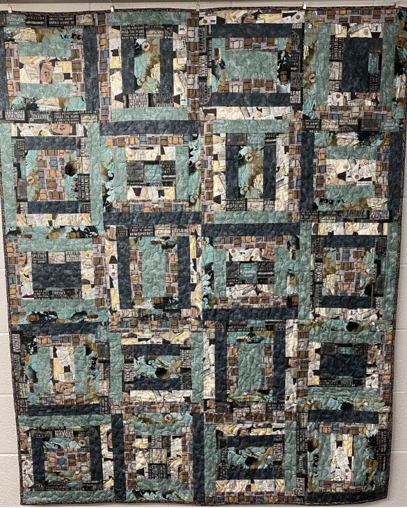 County Courthouses Quilt Pattern - downloadable