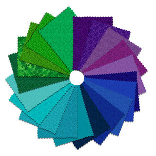 I've Got Hue Babe -Jewel Tones 10" squares