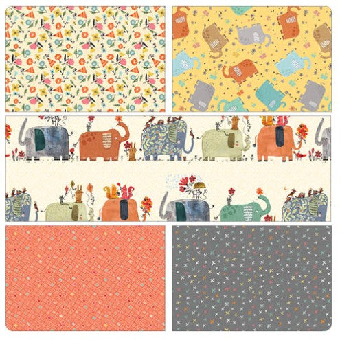 Elephant quilt kit - Sweet!