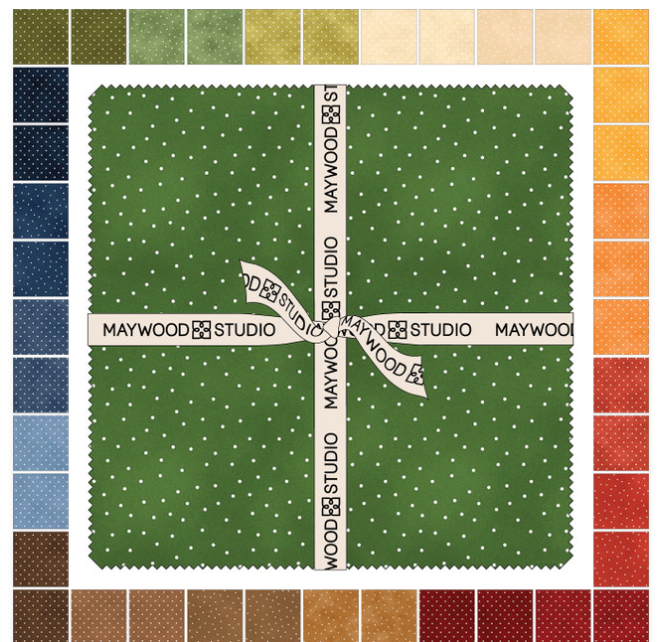 Polka Dots by Studio Maywood - 10" squares