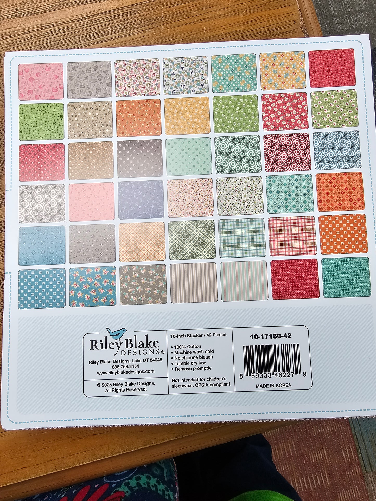 Farmer's Daughter 10" squares by Riley Blake