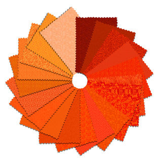 I've Got Hue Babe - Orange 10" squares