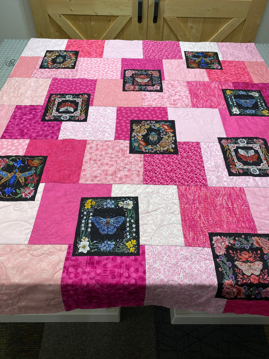 Nocturnal Creatures fabric panel