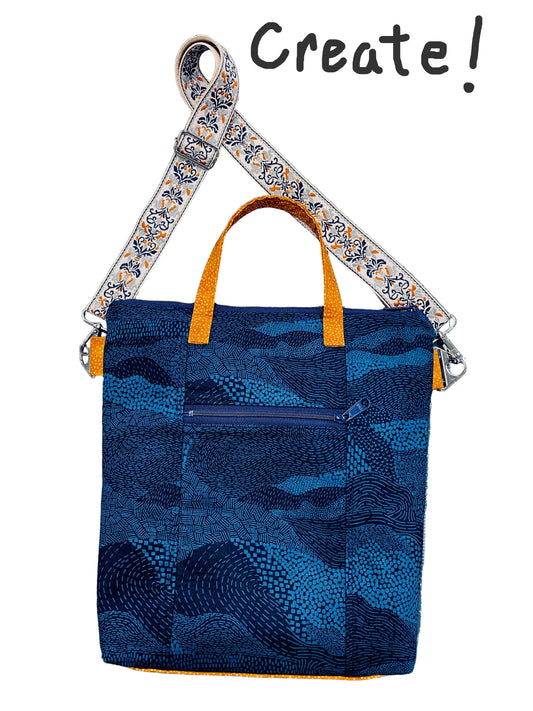 Redwood Tote: Midsize Crossbody Purse pattern