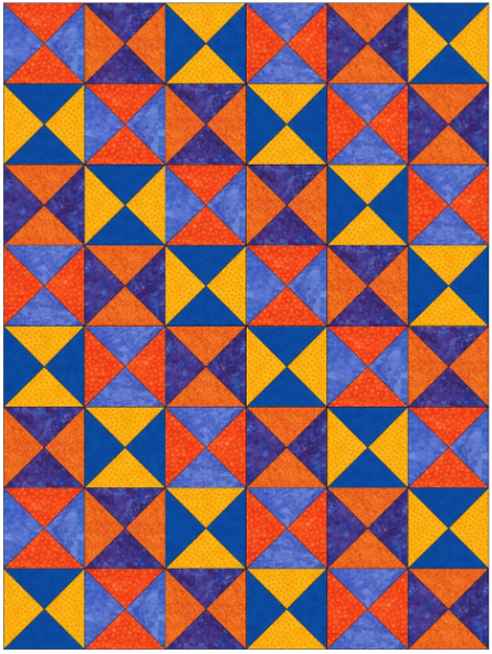 Spilled Salt Quilt Pattern - downloadable