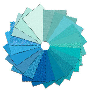 I've Got Hue Babe - Turquoise 10" squares (Copy)