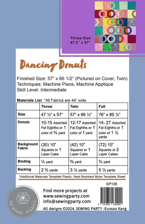 Dancing Donuts Pattern