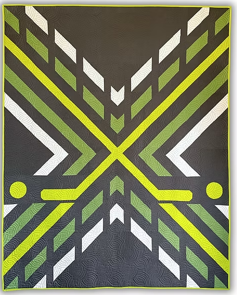 Faceoff Hockey Pattern