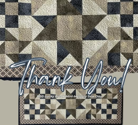 Lucky Break - Mystery Five-0 Mini-Quilt