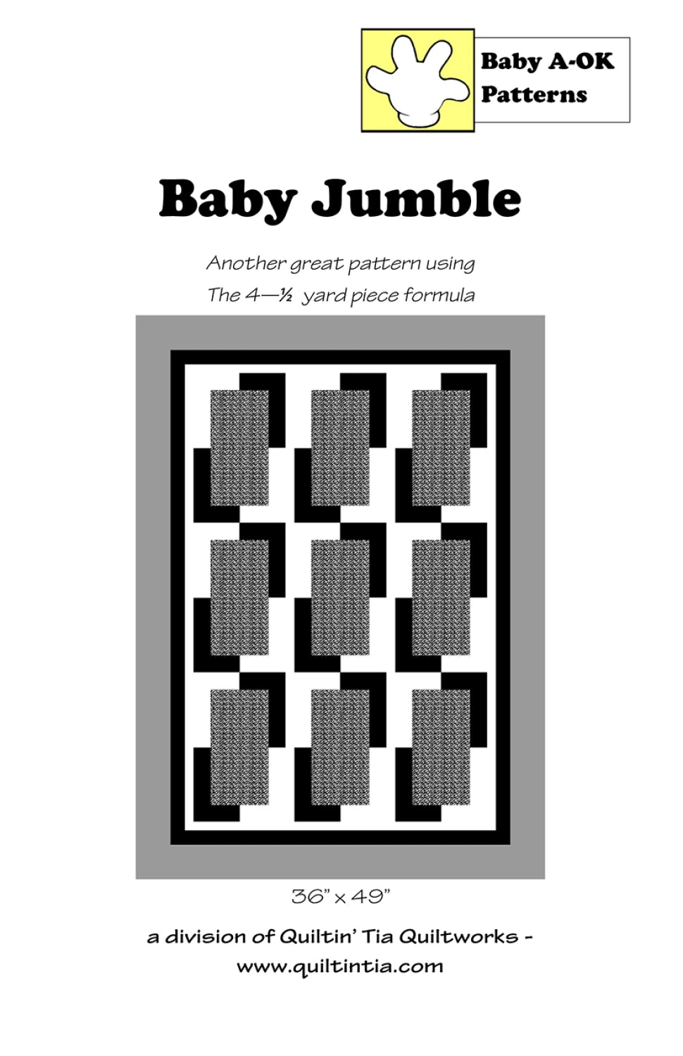Baby Jumble - Baby A OK Quilt Pattern