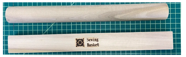 Sewing Basket Pressing Stick - Great for QAYG blocks