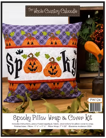 Spooky Pillow wrap