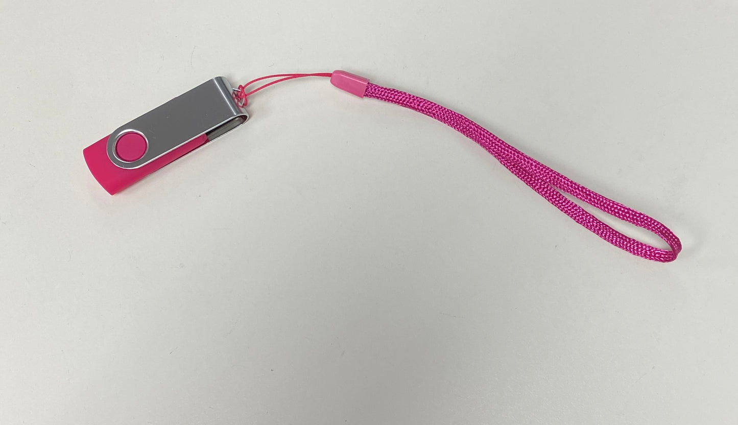 USB 2 GB with The Sewing Basket Logo!
