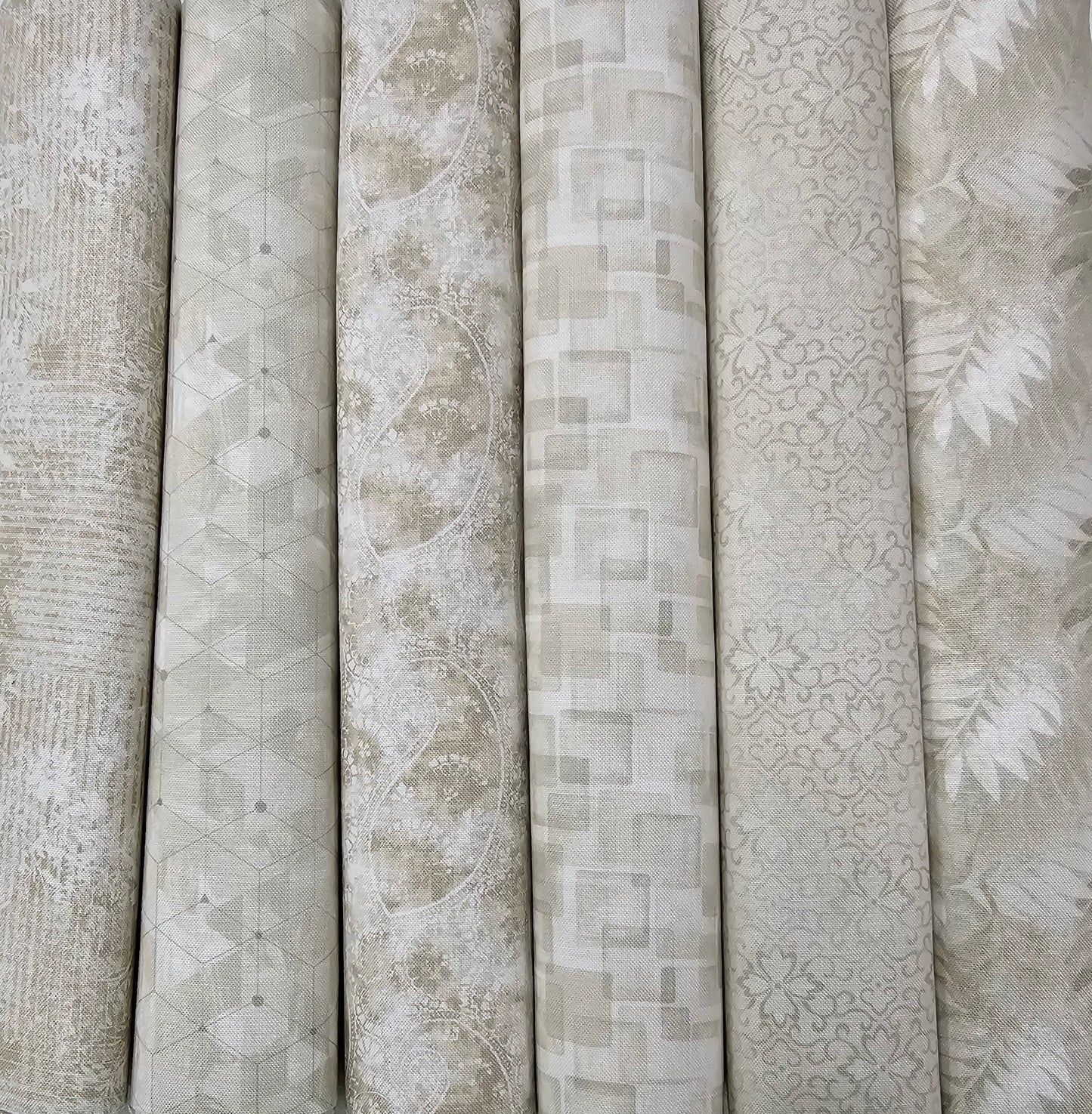 Simply 6 - Half Yard Bundle: Latte Foam (Tone on Tone)