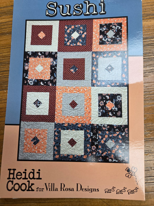 Quilt Kit with Sushi Pattern by Villa Rose Designs