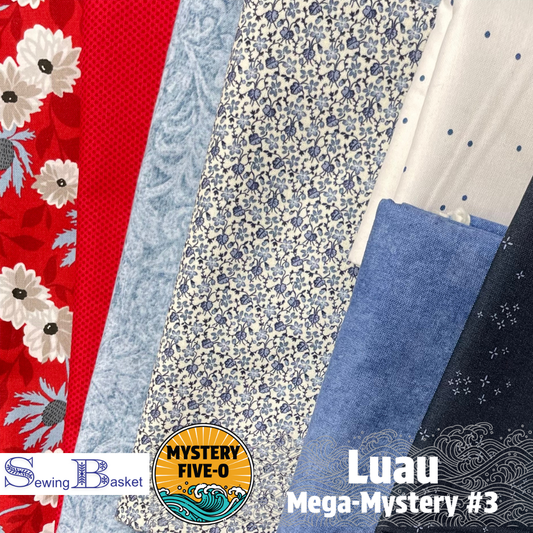 M50 Quilt Kit – Luau / R-W-B