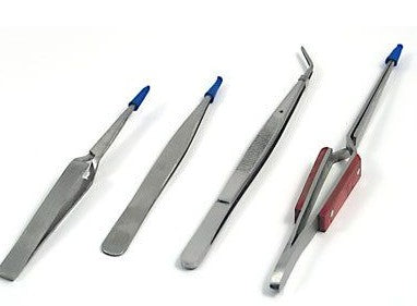 4 Piece Tweezer Set