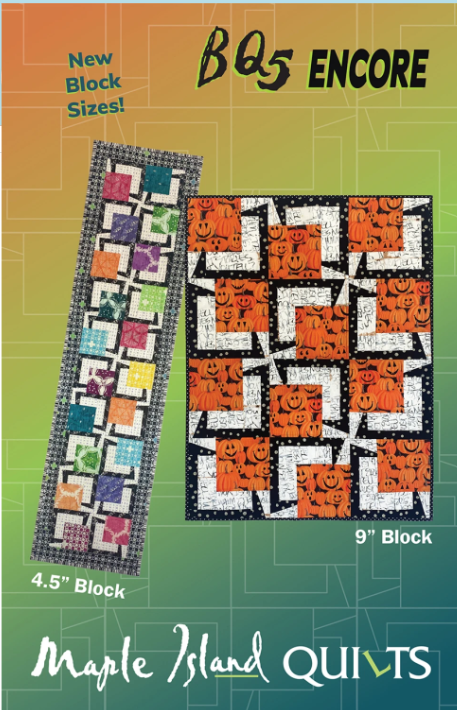 BQ5 Encore Table Runner and small quilt pattern