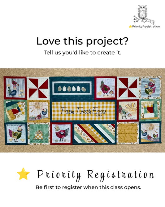 Creative Quilt As You Go Studio: Designing with a Favorite Panel