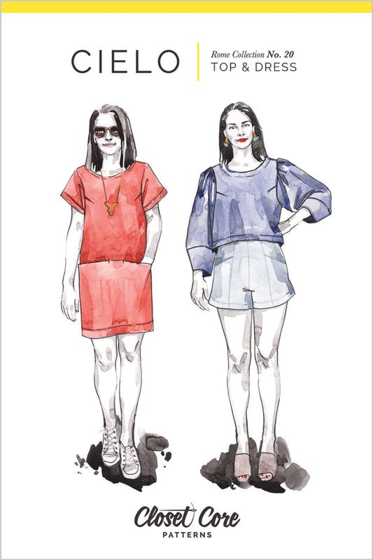 Cielo Top & Dress - Closet Core Patterns
