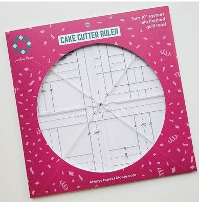 Cake Cutter Ruler - to use with 10" squares or layer cakes