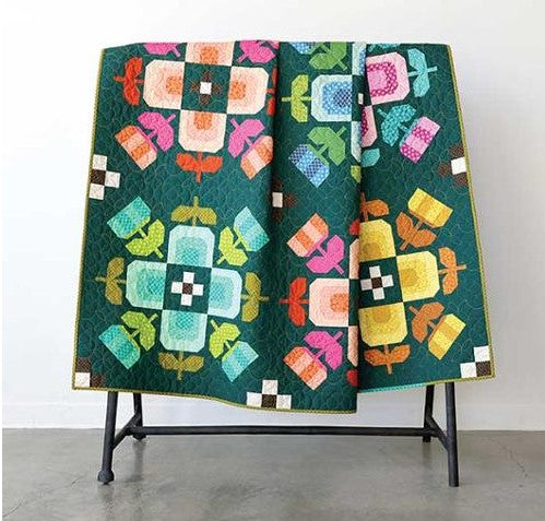 Casserole Quilt Kit in Scenery fabric by Elizabeth Hartman