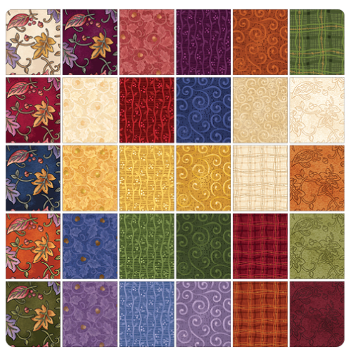 Charm Pack - Benartex Traditions: Autumn Breeze