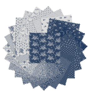 Charm Pack - Benartex Traditions: Classic Keepsake - Blue