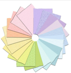 I've Got Hue Babe - Pastel 5" squares