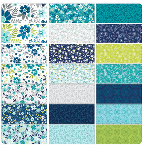 Charm Pack - Benartex Among the Wild Flowers II