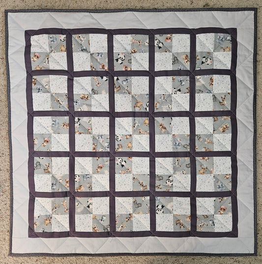 Baby Jungle Animals Quilt Kit - It's darling!