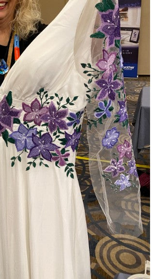 Machine Embroidery Techniques - July 23- Embroidery on on Netting - How and Why?