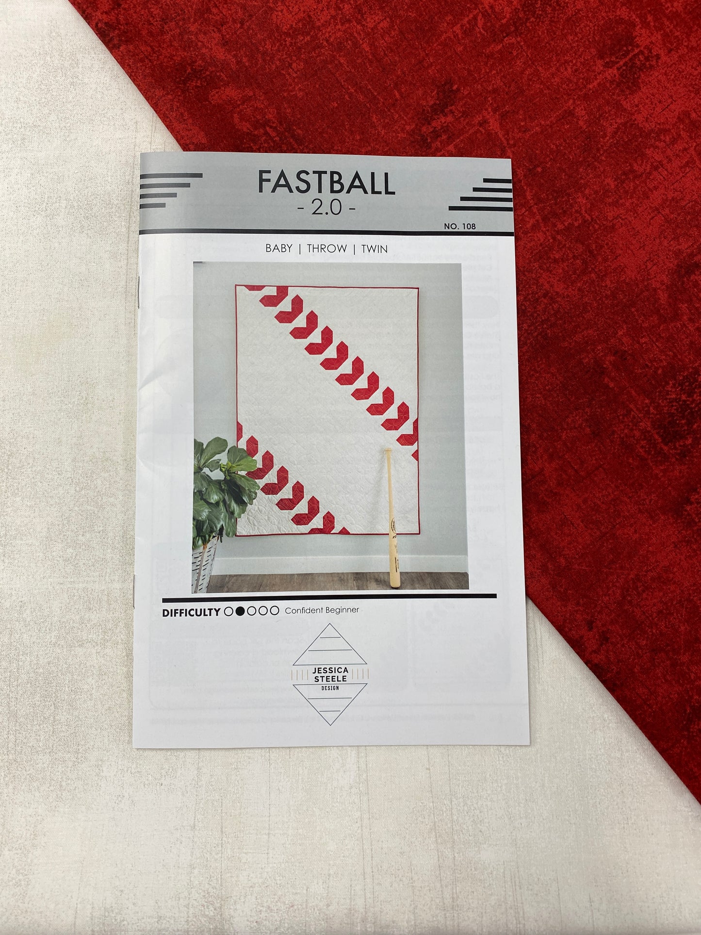 Fastball 2.0 Quilt Kit - Available in White or Softball Yellow