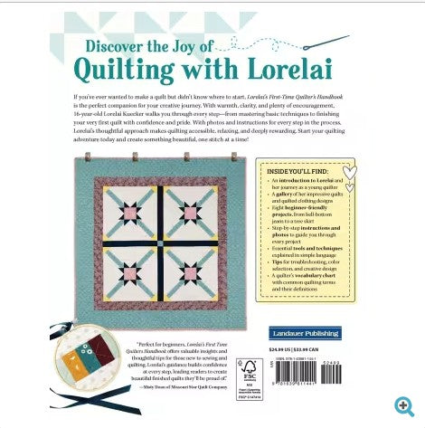 First Time Quilter's Handbook