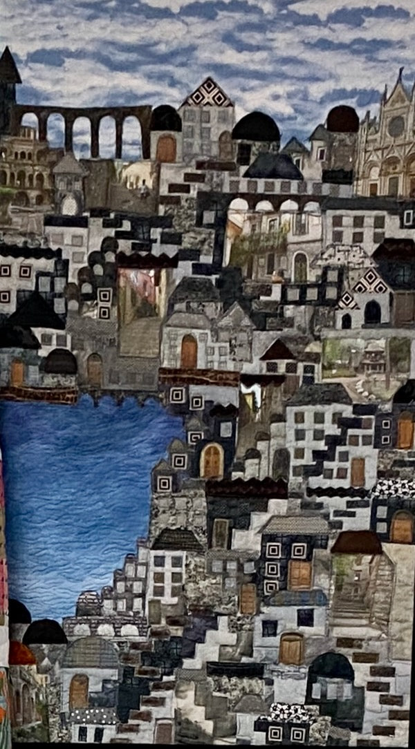 Happy Villages - Wall Hanging Applique' Class (Deposit)