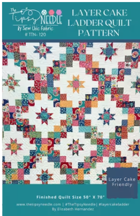 Layer Cake Ladder Quilt Pattern