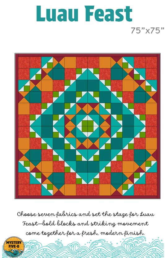Luau Pattern Luau - Mystery Five-0 Mega #3 – The Sewing Basket