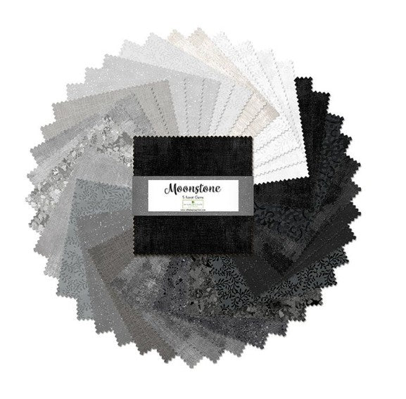 Moonstone Gems -  5" squares