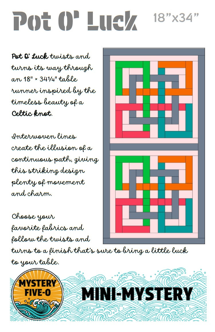 M50 Pot O'Luck Mini-Quilt Pattern