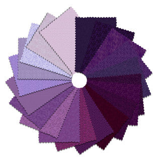 I've Got Hue Babe - Purple 10" squares