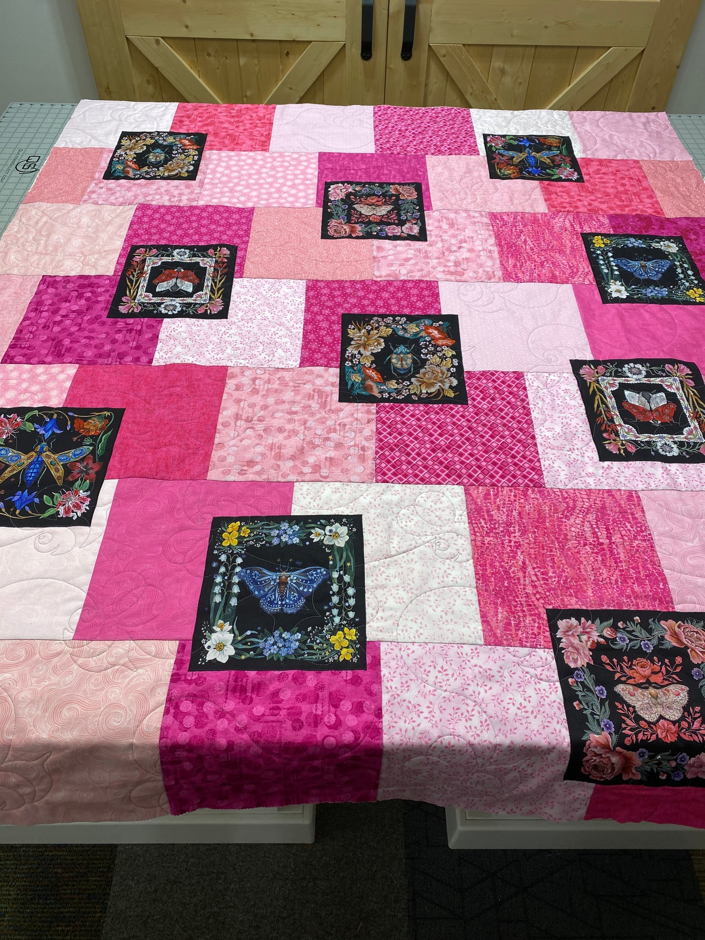 Nocturnal Creatures fabric panel