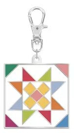Quilty Charm Keychain or Zipper Pull