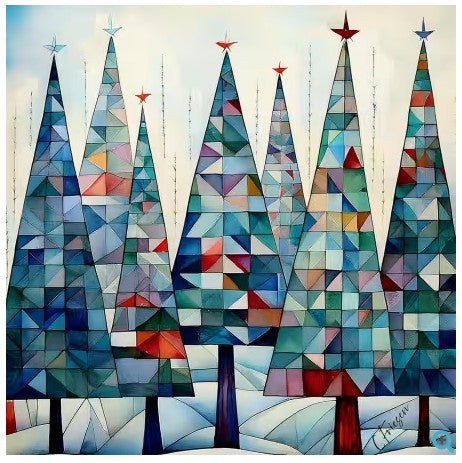 Quilted Trees IV
