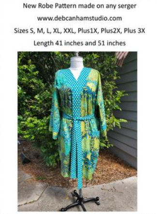Great Robe Pattern - made on a Serger