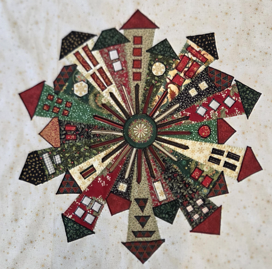 Dresden Houses Machine Appliqué — November 6