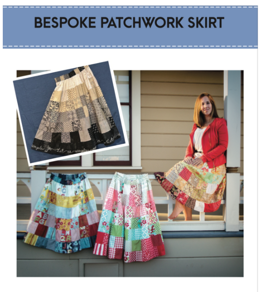 Bespoke Patchwork Skirt pattern