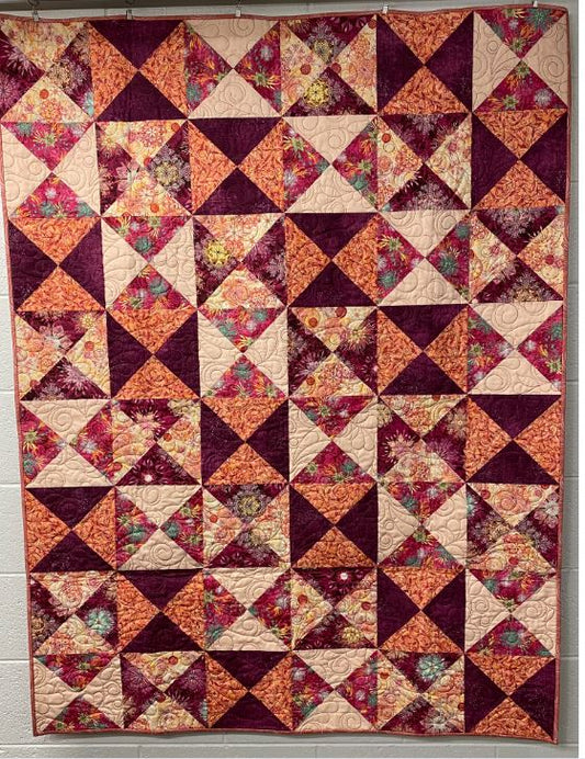 Spilled Salt Quilt Pattern - downloadable
