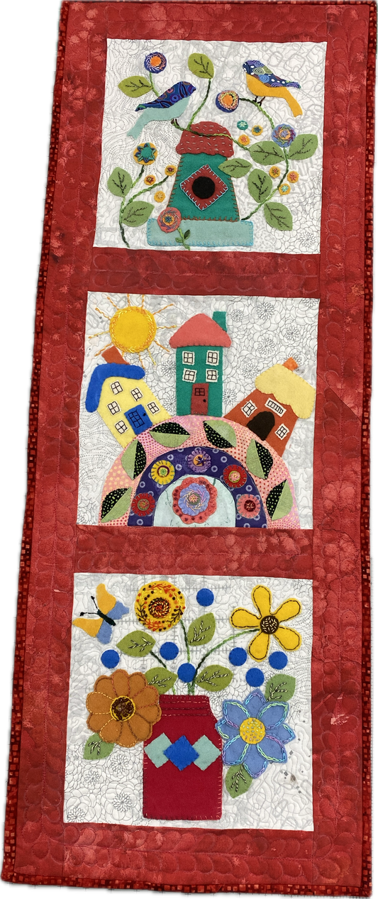 Springtime Hand Applique Series - learn the whole process